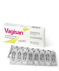 Viên Đặt Dưỡng Ẩm Vùng Kín Vagisan FeuchtCreme Cremolum  - Giảm Khô Rát Không Hormone