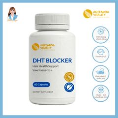 Viên uống kích thích mọc tóc nhanh, ngăn rụng tóc New Zealand Aotearoa Vitality DHT Blocker 60 viên