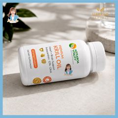 Viên uống dầu nhuyễn thể New Zealand Aotearoa Vitality Premium Krill Oil 60 viên