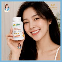 Viên uống dầu nhuyễn thể New Zealand Aotearoa Vitality Premium Krill Oil 60 viên