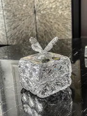 Thố Bohemia Crystal Butterfly 9,5cm