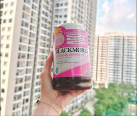 ( Hàng Cty có tem phụ ) Viên uống Blackmores Evening Primrose Oil 190 viên – hỗ trợ nội tiết, đẹp da