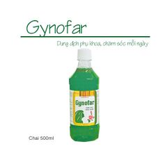 Dung dịch vệ sinh phụ nữ / Nước rửa phụ khoa Gynofar (PHARMEDIC)