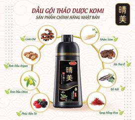 Dầu gội phủ bạc Komi Nhật Bản chai 500ml