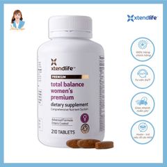Viên uống Vitamin tổng hợp nâng cao cho phụ nữ New Zealand Xtend Life Total Balance Women’s Premium 210 viên