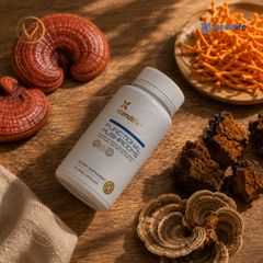Viên uống bổ phổi Xtend Life Functional Mushrooms 120 viên - Chính hãng New Zealand