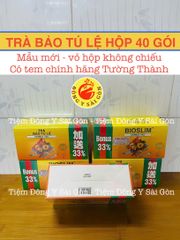 [1 HỘP] Trà Giảm Cân Bảo Tú Lệ Bio Slim - Thảo Mộc Detox Hỗ Trợ Giảm Cân Hiệu Quả - Hàng Chính Hãng, Tem Cào Kiểm Tra 40 Gói