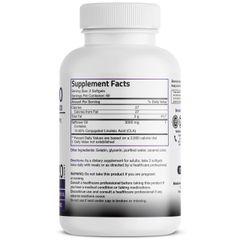 Viên Uống Giảm Cân Bronson Organic CLA 3000mg - Hỗ Trợ Tăng Cường Trao Đổi Chất - 120 Viên Mỹ 749661
