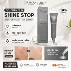Gel Chấm Mụn Cấp Tốc CASMARA Shine Stop 10ml - Kiểm Dầu Thấm Nhanh Cho Da Dầu Mụn