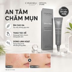 Gel Chấm Mụn Cấp Tốc CASMARA Shine Stop 10ml - Kiểm Dầu Thấm Nhanh Cho Da Dầu Mụn