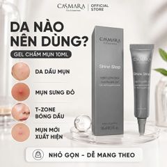 Gel Chấm Mụn Cấp Tốc CASMARA Shine Stop 10ml - Kiểm Dầu Thấm Nhanh Cho Da Dầu Mụn