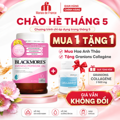 Tinh Dầu Hoa Anh Thảo Blackmores Evening Primrose Oil 190 Viên – Hỗ Trợ Cân Bằng Nội Tiết Nữ và Chăm Sóc Da, Sức Khỏe Phụ Nữ