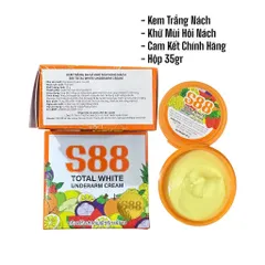 Kem giảm thâm nách s88 Thái Lan - Giảm thâm, làm trắng da, khử mùi hiệu quả, dưỡng ẩm, không gây nhờn rít