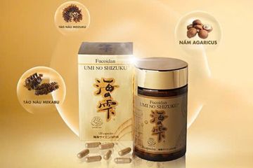 Viên Uống Fucoidan Umi No Shizuku 120 Viên