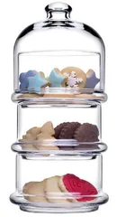 Set 3 hũ bánh xếp chồng mini Pasa
