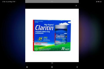 Viên chống dị ứng Claritin Antihistamine Loratadine 10mg.70 vien. của Mỹ