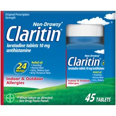 Claritin Allergy 24 Hour 10mg Tablets-45vien