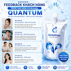 Nước Uống Hydrogen Quantum Giàu Hydrogen Ion Kiềm ORP Âm Bù Khoáng Nhanh Cho Người Chơi Thể Thao