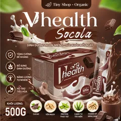 Vhealth Socola Chính Hãng - Ngũ Cốc Dinh Dưỡng, Bổ Sung Vitamin & Chất Xơ