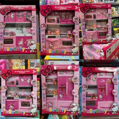 Đồ chơi nhà bếp có đèn và âm thanh, giao ngẫu nhiên 8921 Hello Kitty My Modern Kitchen play set 