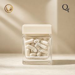Viên uống trắng da, làm đều màu da toàn thân QT Glow 60 viên - Chính hãng New Zealand