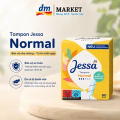 Băng Vệ Sinh Dạng Ống Jessa Tampons Normal - Tiện Lợi, An Toàn cho Ngày Đèn Đỏ, Sử Dụng Dễ Dàng