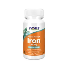 Viên uống Now Double Strength IRON 36mg 750166