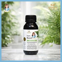 Siro bổ máu, cấp sắt cho mẹ bầu & người thiếu máu New Zealand Harker Herbals Iron Boost 200ml