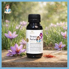 Siro giảm stress, căng thẳng thần kinh New Zealand Harker Herbals Stress Relief 200ml