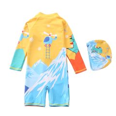 NEW 2025 ĐỒ BƠI TRẺ EM LIỀN THÂN CHỐNG NẮNG CHỐNG LẠNH ( KÈM MŨ )