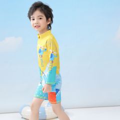 NEW 2025 ĐỒ BƠI TRẺ EM LIỀN THÂN CHỐNG NẮNG CHỐNG LẠNH ( KÈM MŨ )