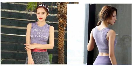 NEW 2025 Áo Thun Nữ Croptop Sát Nách The Key Năng Động