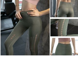 Quần Dài Nữ Đa Năng Tập Thể Thao,Đi Chơi Lưng Cao Tạo Dáng