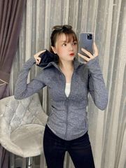 Áo Khoác C'MON GYMICON Có Túi Kéo Khóa Thể Thao Nữ