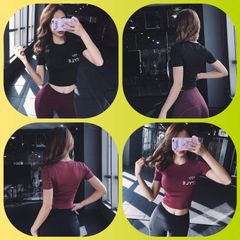 Áo Croptop Body Nữ Tập Gym,Yoga,Fitness