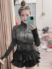 Áo Khoác Thể Thao Nữ New Hàng Cao Cấp  - Áo Khoác Nữ Có Túi Có Nón 750314