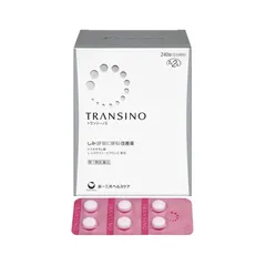Viên uống Transino Whitening Nhật Bản 240v- Hỗ trợ trắng da, giảm nám, tàn nhang, làm mờ vết thâm, dưỡng da đẹp cho phụ nữ tuổi 30+ 750370
