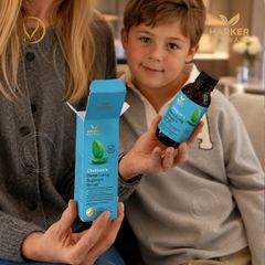 Siro bổ phổi, giảm ho chuyên sâu cho trẻ em Harker Herbals Children’s Deep Lung Support 150ml