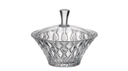 Thố Memphis trắng 19.5cm Crystal Bohemia