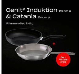  Set 2 chảo Fissler Catania Cenit Induktion