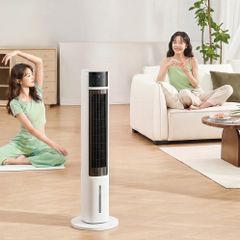Máy Làm Mát Lọc Khí Ion Âm Haatz HydroIon Breeze Cooler HBC350 Quạt Tháp Haatz Điều Khiển Từ Xa - Hàng Chính Hãng