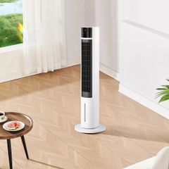 Máy Làm Mát Lọc Khí Ion Âm Haatz HydroIon Breeze Cooler HBC350 Quạt Tháp Haatz Điều Khiển Từ Xa - Hàng Chính Hãng