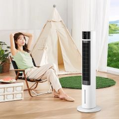 Máy Làm Mát Lọc Khí Ion Âm Haatz HydroIon Breeze Cooler HBC350 Quạt Tháp Haatz Điều Khiển Từ Xa - Hàng Chính Hãng