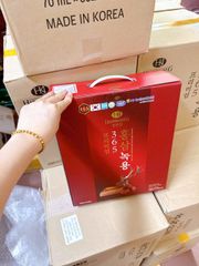 Hồng sâm nhung hươu 365 Premium hộp 60 gói x 70ml