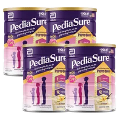 Combo 4 Thực phẩm dinh dưỡng y học cho trẻ 1-10 tuổi: Pediasure vani 850g 750852