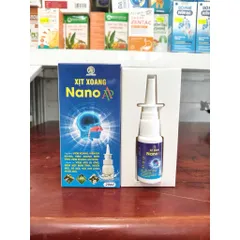 Xịt Xoang NANO hỗ trợ giảm nghẹt mũi nhanh,thông xoang,đau nhức mũi(Chai 20ml)