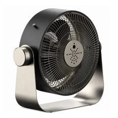 Quạt để bàn Stylies Castor 40W vỏ kim loại chỉnh góc 180° chạy êm, thương hiệu Thụy Sĩ