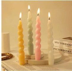 Set 6 Chân Nến Xoắn Spiral – Made in Italy