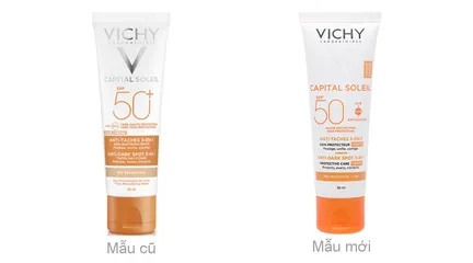 Kem Chống Nắng Vichy Có Màu Thoáng Mịn Ngăn Sạm Da 50ml - Capital Soleil Anti-Dark Spot 3-In-1 SPF50+ 751094