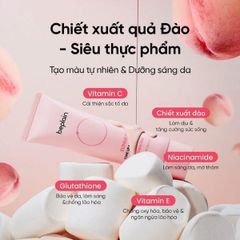 Kem Chống Nắng Beplain Sunmuse Tone Up & Correcting Sunscreen Peach Pink 50ml [hàng nhập khẩu]